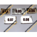 Фольга набор 0.04/0.05/0.06/0.07/0.08 мм